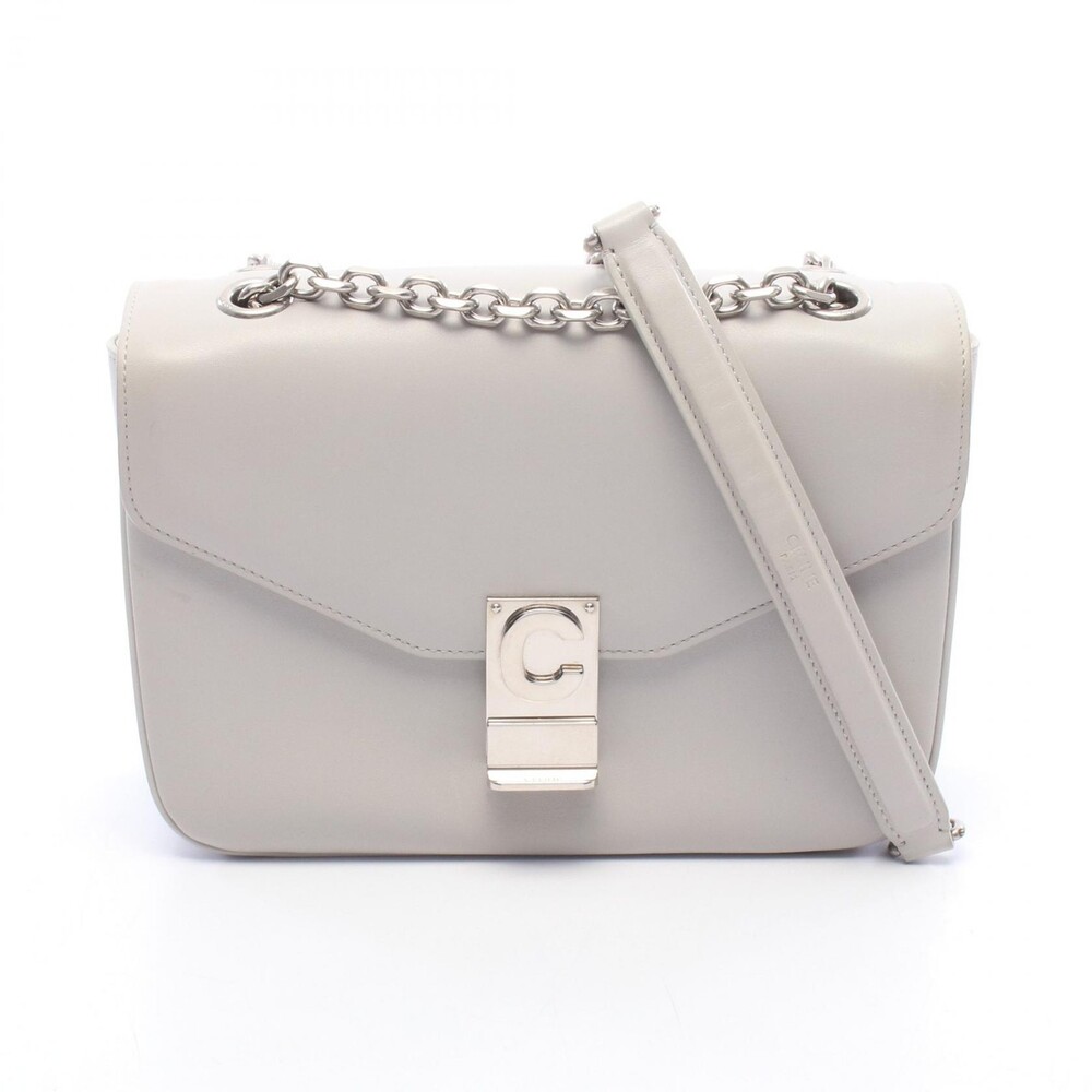 Celine C Medium Chain Shoulder Handbag #373702C77B